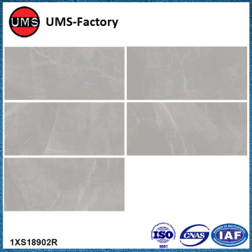 Long thin grey rectangular wall tiles