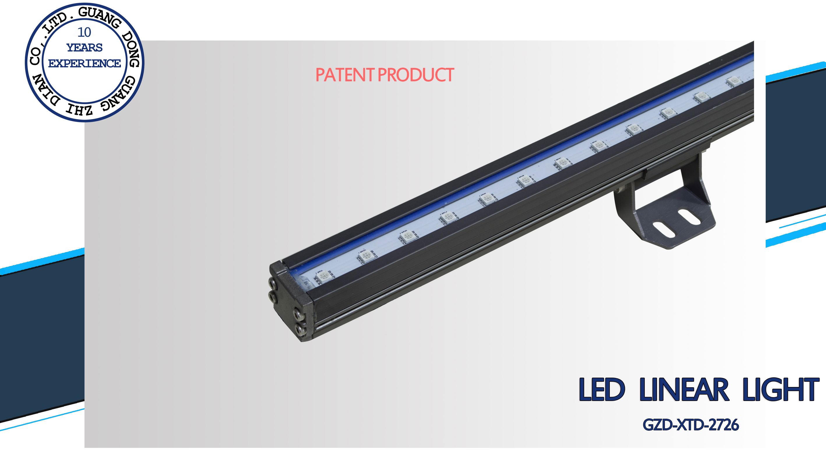 slim aluminum led linear light