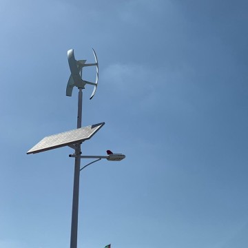 Hybrid Wind Solar Straßenlaterne im Freien