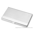 High Quality Stainless Steel Business Card Holder with Laser Printing Logo