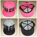 Acrylic Customized Letter FUCK Baseball Caps Snapback Rivet Spike Studs punk cap hat