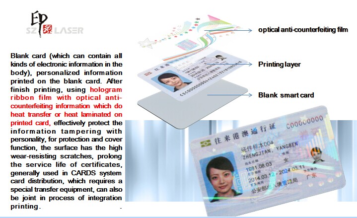 ID card ribbon ID card ribbon