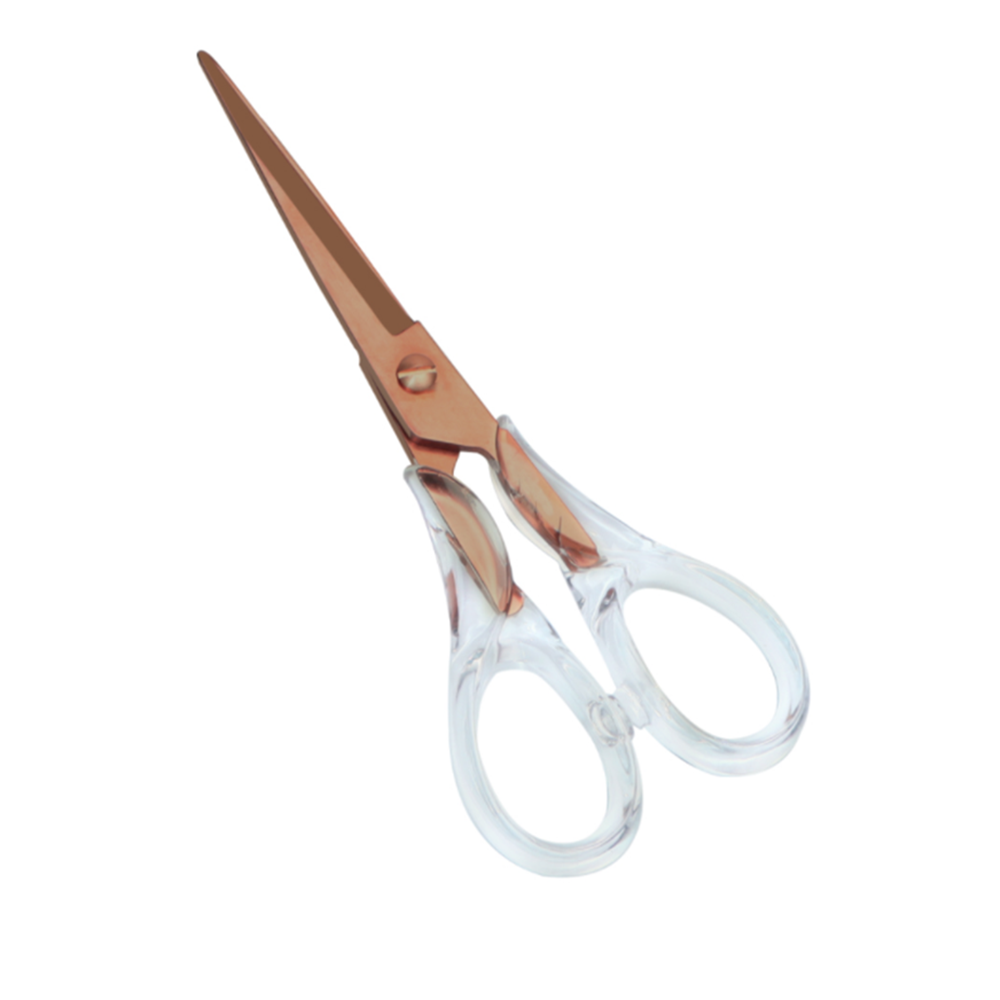 Acrylic Rose Gold Scissor