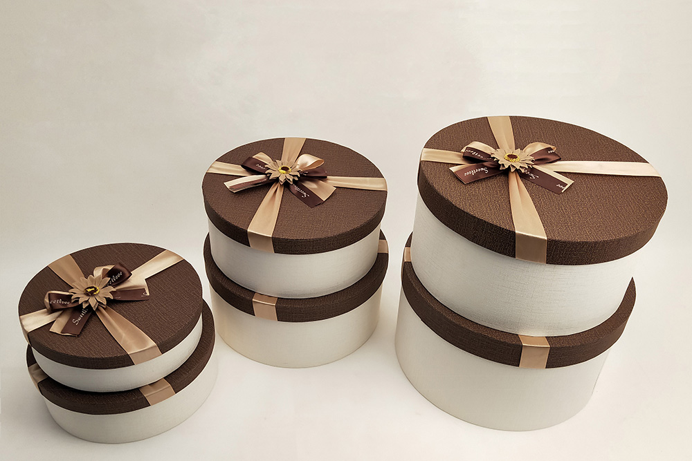 Round Gift Decoration Box