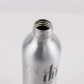 Various sizes empty cosmetic aluminum screw dropper bottles