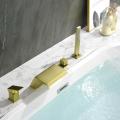 Brass Bathtub Faucet Set with Hand Shower