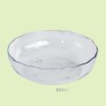 Louça de plástico Discos descartáveis ​​Saucer Filter Bowl