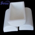 Aluminum oxide ceramic boat alumina crucible