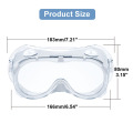 Gafas de agua de prueba de natación de silicona de mosaico de vidrio cómodo