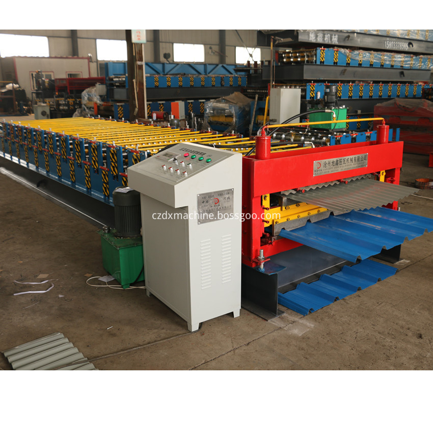 Double Layer Roof Sheet Roll Forming Machine