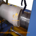 Automatic U type plastic pvc pipe expanding machine