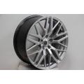 Staggered Silver Machine Face alloy wheel