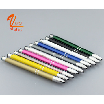 Bolígrafo de aluminio más vendido con regalo Promational