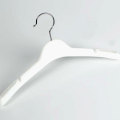 Pearlized plastic women clothes hangers