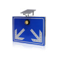 aluminum LED flashing light solar traffic road sign