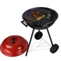 17 Inch BBQ Charcoal Kettle Grill Smoker