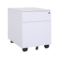 White Metal Office Storage File Cabinet