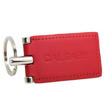 Wholesale Cheap Fashion Leather Keychain for promotion