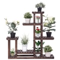 Holz Multi -Tier -Regale Blumenregal Pflanzenständer