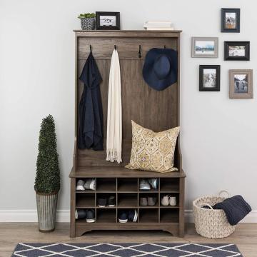 Armoire à chaussures en bois pour rangement de chaussures de salon