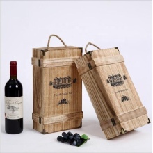 Оптовая торговля OEM подарочная деревянная коробка для вина