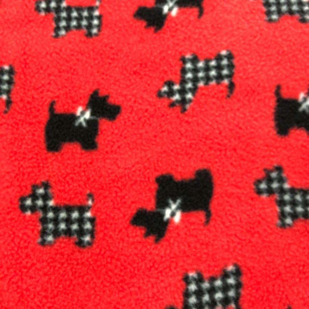 printed micro polar fleece fabric