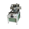 Precision screen printing machine with slide-table