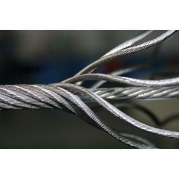 Cordon en acier, câble en acier, fil d'acier galvanisé Rop 7X7 Diamètre 10mm