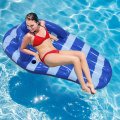 Custom inflatable flip flop air mattress pool float