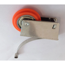 Rodillos de puerta de aluminio de fluorocarbono