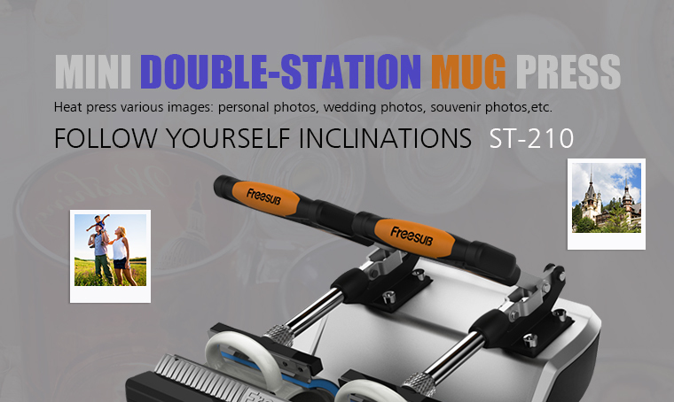 FREESUB Sublimation Design Your Own Mug Printing Machine