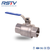 DIN M3 PN63 2PC THREADED BALL VALVE