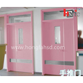 Stainless steel air tight interior hospital sliding door