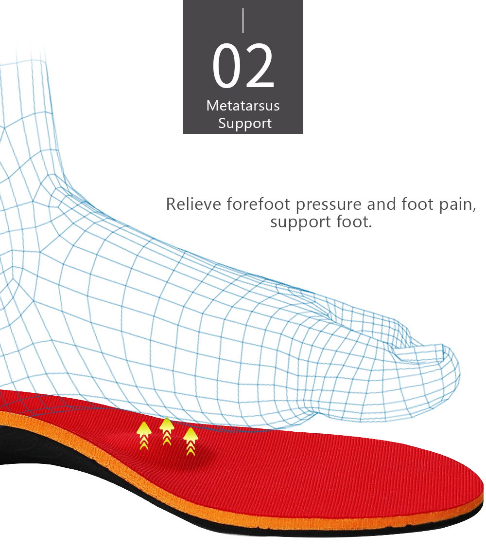 Flat feet insoles