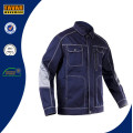 Hombre Ropa de trabajo al aire libre Chaqueta de trabajo Multi-bolsillos Mecánico de construcción Craftsman Builder Workwear