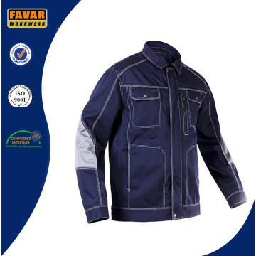 Men Outdoor Workwear Multi-Pockets Work Jacket Construction Mechanic Craftsman Builder Workwear