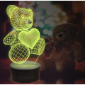 LED Bedside 3D Illusion Night Ligh