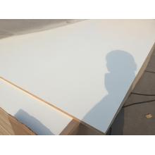 White Color Furniture Grade Melamine Faced Plywood with Poplar Core