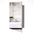 Modern Style Bathroom Aluminium Wall Mounted Mirror Cabinet