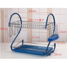 Colorful Metal Wire Kitchenware Dish Drainer