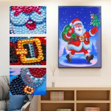 5d diamante pintura Santa Claus Atacado série de natal