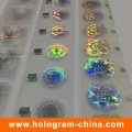 Lámina Holographic de estampado en caliente Demetalation personalizada