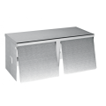 Stainless Steel Double Toilet Roll Holder