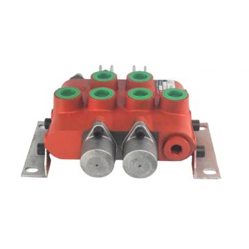 Hydraulic monoblock direction control valve for log splitter