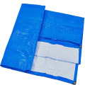 Blue White Tarpaulin With Aluminium Eyelets