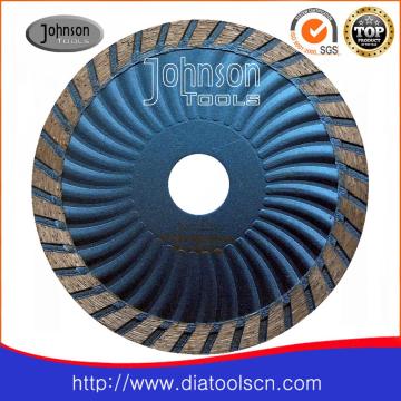 115mm Sintered Turbo Wave Saw Blade for Fast Cutting Granite