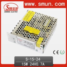 High Quality 100V-240VAC Input 15W 0.7A 24VDC Output Power Supply