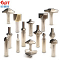 Diamond router bit for MDF special design