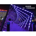 Dynamic Interactive Time Tunnel Light