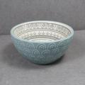 Embossed Ceramic Bowl Set